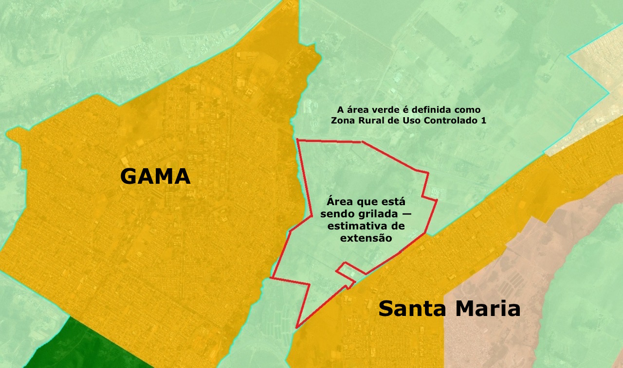 Gama e Santa Maria se unem na defesa do Crispim/Alagado