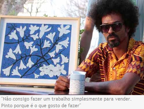 Artista plástico nascido no Gama usa ipês do cerrado como inspiração