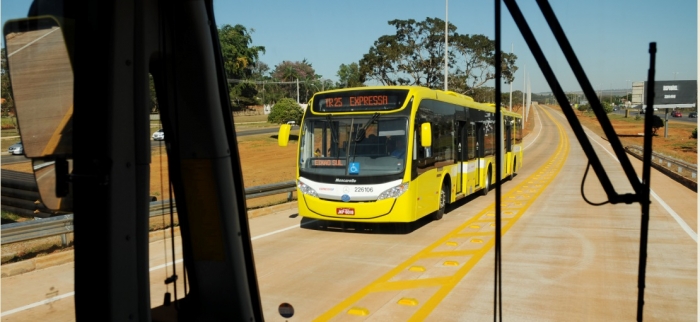 Melhorias no BRT do Gama e de Santa Maria