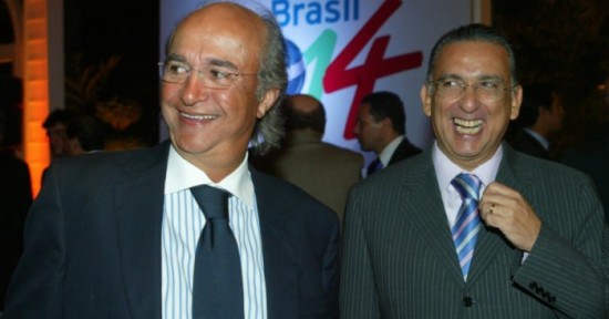 Galvão Bueno e J.Hawilla