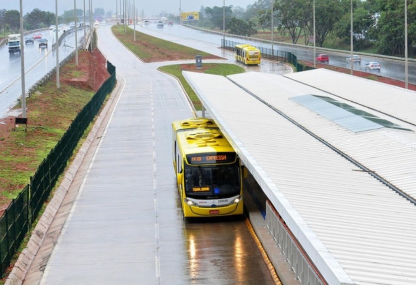 Melhorias no BRT do Gama e de Santa Maria