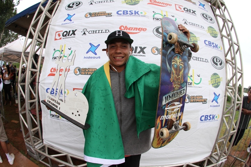 João Lucas “Xuxu” é o novo Campeão Brasileiro Amador de Street Skate