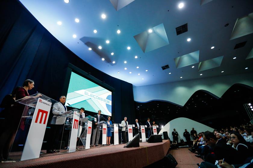 Metrópoles sabatina os 11 candidatos ao GDF. Confira a programação