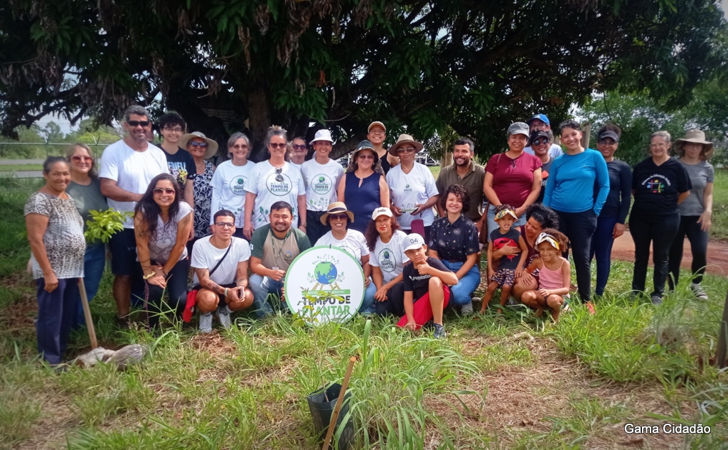 Ação Socioambiental Promove o Plantio de 300 Mudas no Parque Distrital do Gama