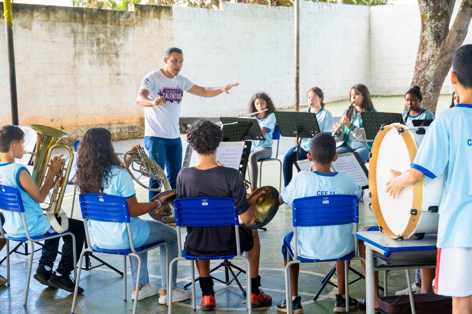 Música na Escola: 25 Anos Transformando Vidas no CEF 11 do Gama