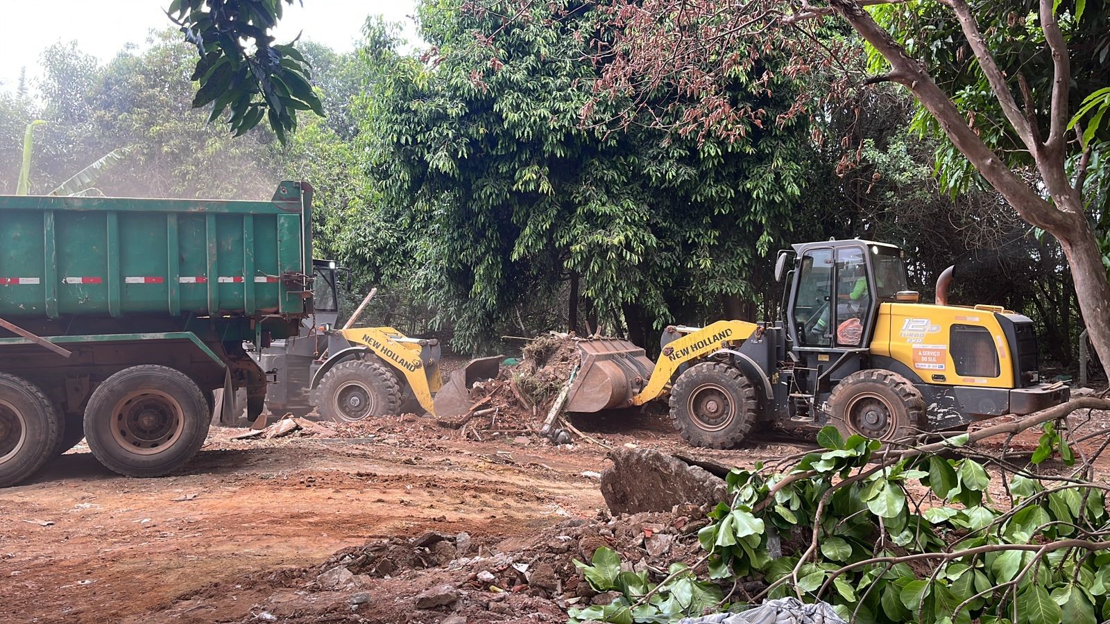 Brasília Ambiental retira 50 toneladas de entulho do Parque Ecológico do Gama
