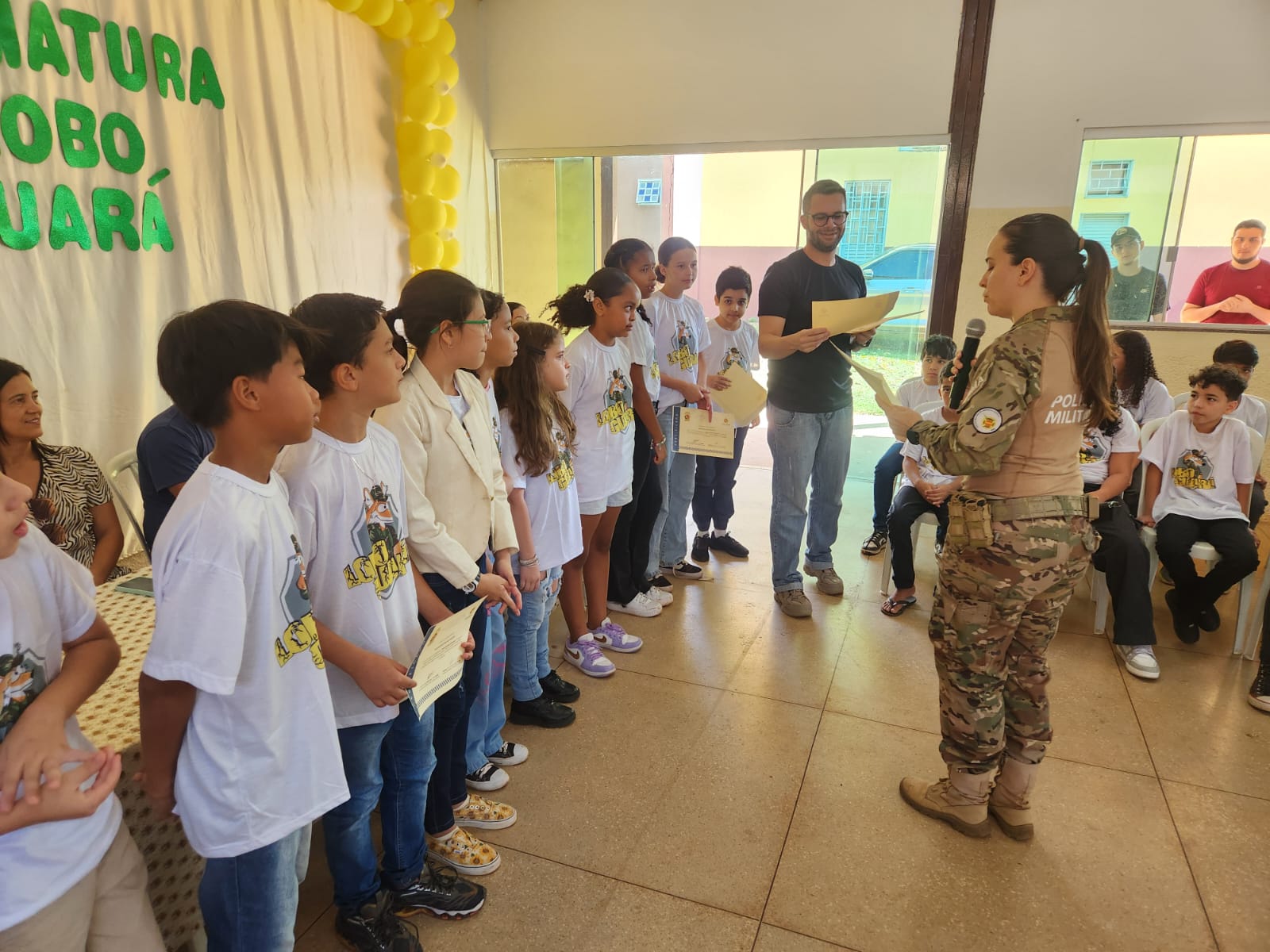 Alunos da EC 14 do Gama se formam guardiões ambientais