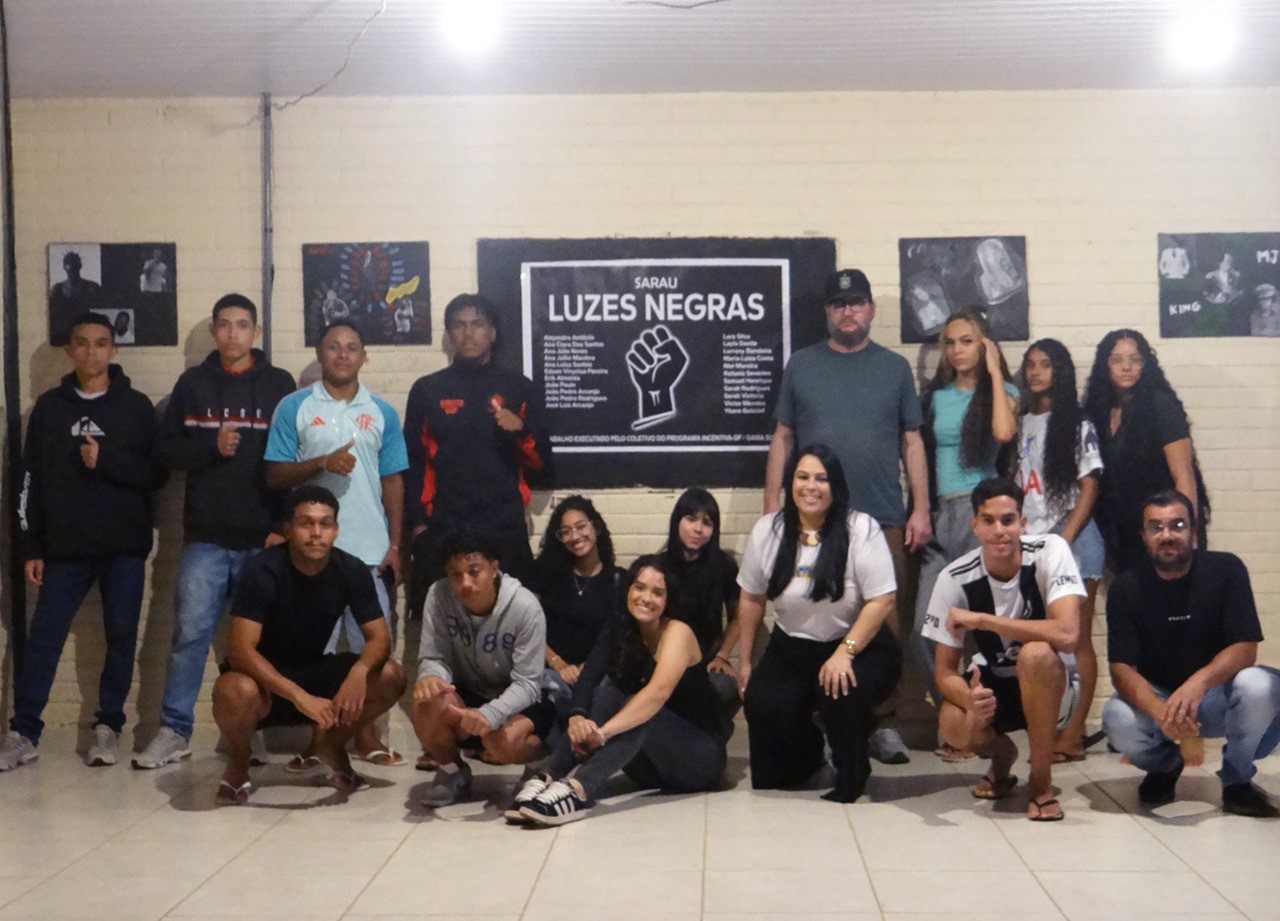 Gama Sul recebe Sarau Luzes Negras em defesa da igualdade racial
